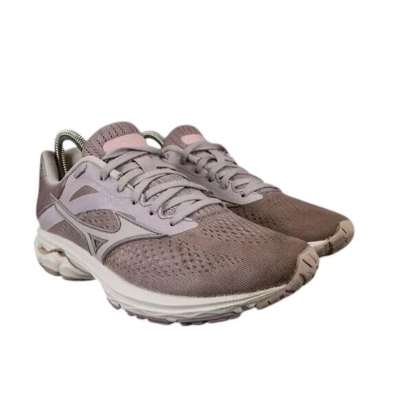 Mizuno Shoes Womens 7 Sneakers Running Wave Rider 23 Athletic Trainers Comfort - Picture 1 of 15